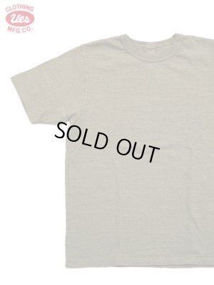 画像1: 【 UES（ウエス） 】 8番スラブネップ半袖Tシャツ [ COFFEE ] 【 メール便可 】