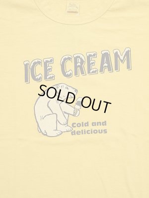 画像4: 【 UES（ウエス） 】　プリントTシャツ　[ ICE CREAM ] [ YELLOW ] 【 メール便可 】