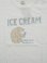 画像4: 【 UES（ウエス） 】　プリントTシャツ　[ ICE CREAM ] [ WHITE ] 【 メール便可 】