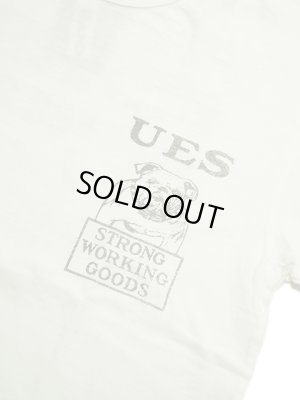 画像4: 【 UES（ウエス） 】　プリントTシャツ　[ BULLDOG ] [ WHITE ] 【 メール便可 】
