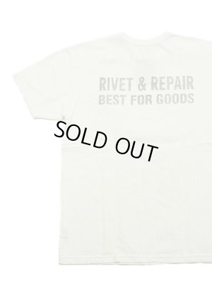 画像2: 【 UES（ウエス） 】　プリントTシャツ　[ BULLDOG ] [ WHITE ] 【 メール便可 】