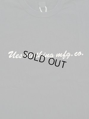 画像4: 【 UES（ウエス） 】　プリントTシャツ　[ SEWING MACHINE ] [ BLACK ] 【 メール便可 】