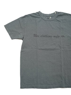 画像2: 【 UES（ウエス） 】　プリントTシャツ　[ SEWING MACHINE ] [ GRAY ] 【 メール便可 】