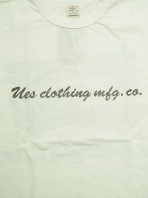 画像4: 【 UES（ウエス） 】　プリントTシャツ　[ SEWING MACHINE ] [ WHITE ] 【 メール便可 】