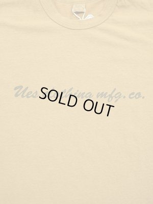 画像4: 【 UES（ウエス） 】　プリントTシャツ　[ SEWING MACHINE ] [ YELLOW ] 【 メール便可 】