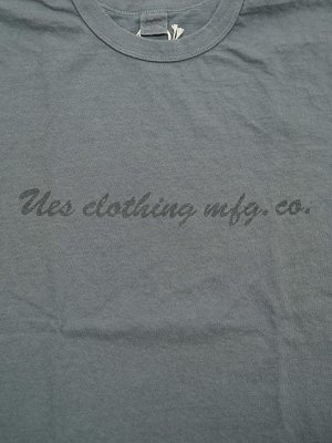 画像4: 【 UES（ウエス） 】　プリントTシャツ　[ SEWING MACHINE ] [ GRAY ] 【 メール便可 】
