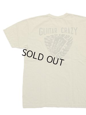 画像2: 【 UES（ウエス） 】　プリントTシャツ　[ GUITAR CRAZY ] [ BEIGE ] 【 メール便可 】
