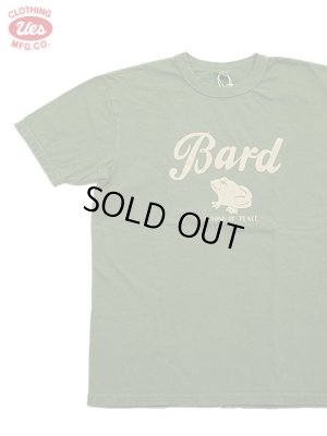 画像1: 【 UES（ウエス） 】　プリントTシャツ　[ BARD ] [ GREEN ] 【 メール便可 】