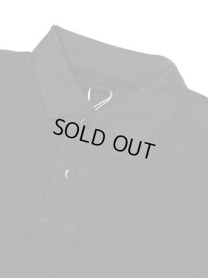 画像3: 【 UES（ウエス） 】 オリジナル吊り編み鹿の子ポロシャツ [ BLACK]