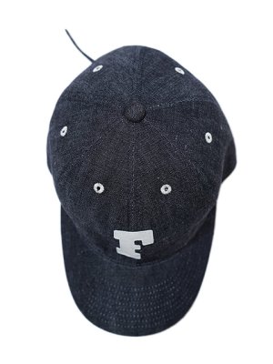 画像3: 【 FULLCOUNT（フルカウント） 】　ベースボールキャップ　[ 6Panel Denim Baseball Cap 'F' Patch ] [ INDIGO ]