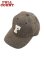 画像1: 【 FULLCOUNT（フルカウント） 】　ベースボールキャップ　[ 6Panel Tweed Baseball Cap 'F' Patch ] [ Brown ] (1)
