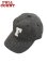 画像1: 【 FULLCOUNT（フルカウント） 】　ベースボールキャップ　[ 6Panel Tweed Baseball Cap 'F' Patch ] [ Charcoal ] (1)