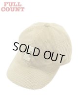 【 FULLCOUNT（フルカウント） 】　コーデュロイベースボールキャップ　[ 6Panel Corduroy Baseball Cap 'F' Patch ] [ Beige ] 【 メール便可 】