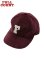 画像1: 【 FULLCOUNT（フルカウント） 】　コーデュロイベースボールキャップ　[ 6Panel Corduroy Baseball Cap 'F' Patch ] [ Burgundy ] 【 メール便可 】 (1)