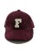 画像2: 【 FULLCOUNT（フルカウント） 】　コーデュロイベースボールキャップ　[ 6Panel Corduroy Baseball Cap 'F' Patch ] [ Burgundy ] 【 メール便可 】