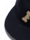 画像4: 【 FULLCOUNT（フルカウント） 】　ウールメルトンベースボールキャップ　[ 6Panel Wool Melton Baseball Cap 'F' Patch ] [ Navy ] 【 メール便可 】 (4)