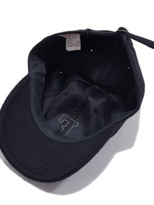 画像6: 【 FULLCOUNT（フルカウント） 】　ウールメルトンベースボールキャップ　[ 6Panel Wool Melton Baseball Cap 'F' Patch ] [ Navy ] 【 メール便可 】