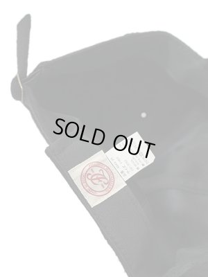 画像8: 【 FULLCOUNT（フルカウント） 】　ウールメルトンベースボールキャップ　[ 6Panel Wool Melton Baseball Cap 'F' Patch ] [ Black ] 【 メール便可 】