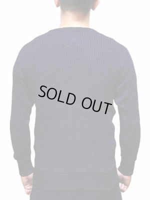 画像2: 【 UES（ウエス） 】　インディゴワッフルスウェット　[ Indigo Heavy Thermal ]