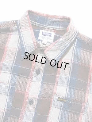 画像3: 【 Pherrow's（フェローズ） 】　ヘビーウェイトフランネルチェックシャツ　[ ベージュ × ブラウン ]