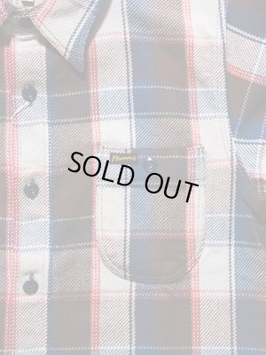 画像4: 【 Pherrow's（フェローズ） 】　ヘビーウェイトフランネルチェックシャツ　[ ベージュ × ブラウン ]