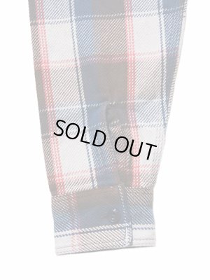 画像8: 【 Pherrow's（フェローズ） 】　ヘビーウェイトフランネルチェックシャツ　[ ベージュ × ブラウン ]