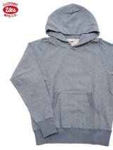 【UES（ウエス） 】　リサイクルインディゴパーカー　[ Indigo Sweat Parka ] [ BLUE ]