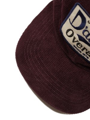 画像4: 【 STUDIO D'ARTISAN（ステュディオダルチザン） 】 コーデュロイキャップ [ Corduroy Cap ] [ BURGUNDY ] 【 メール便可 】