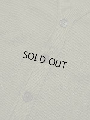 画像5: 【UES（ウエス） 】 針抜きコットンカーディガン [ Cotton Cardigan ] [ Olive Green ]