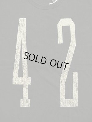 画像4: 【 MODUCT（モダクト） 】　PIGMENT DYED T-SHIRT [ UNLUCKY NUMBER ]  [ BLACK x OFF WHITE ] 【 メール便可 】