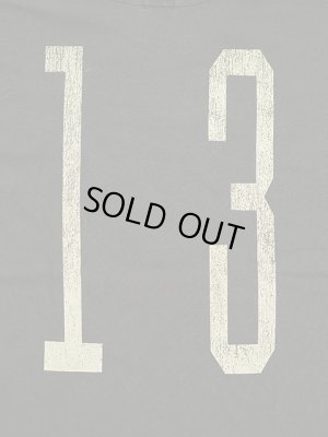 画像7: 【 MODUCT（モダクト） 】　PIGMENT DYED T-SHIRT [ UNLUCKY NUMBER ]  [ BLACK x OFF WHITE ] 【 メール便可 】