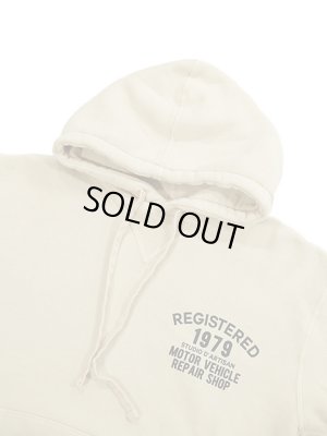 画像3: 【 STUDIO D'ARTISAN（ステュディオダルチザン） 】 プルオーバープリントパーカー [ HOODED PULL OVER SWEAT PARKA ] [ Ivory ]