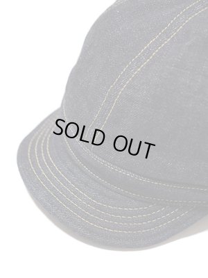 画像3: 【 メール便可 】 【 UES（ウエス） 】 メカニックキャップ [ Indigo Denim ]