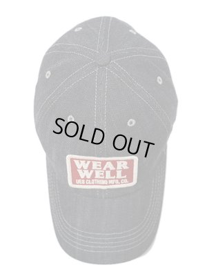 画像3: 【 UES（ウエス） 】 デニムキャップ  [ WEARWELL RED ] [ 限定商品 ]