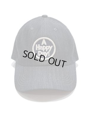画像2: 【 UES（ウエス） 】 デニムキャップ [ A HAPPY DAY!  ] [ NAVY ]