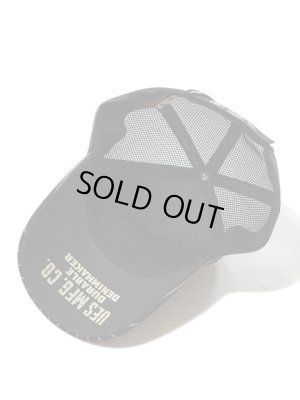 画像4: 【 UES（ウエス） 】　インディゴメッシュキャップ　[ WABASH ] [ Ues Red ]