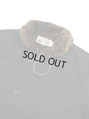 画像3: 【 UES（ウエス） 】　デッキジャケット　[ Black Denim Deck Jacket ]