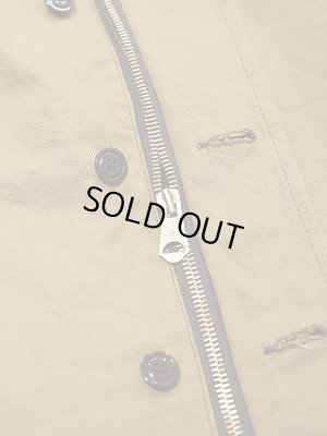 画像8: 【 UES（ウエス） 】　デッキジャケット　[ Camel Denim Deck Jacket ]