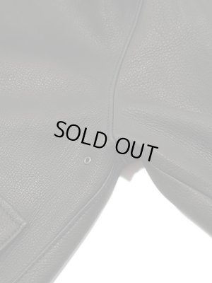 画像10: 【 Y'2 LEATHER（ワイツーレザー） 】　TYPE A-2 [ Deer Skin ] [ 鹿革 ] [ BLACK ] [ 限定モデル ]