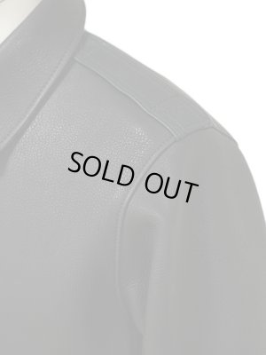 画像6: 【 Y'2 LEATHER（ワイツーレザー） 】　TYPE A-2 [ Deer Skin ] [ 鹿革 ] [ BLACK ] [ 限定モデル ]