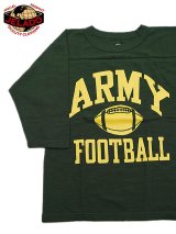 【 JELADO（ジェラード） 】 Football Tee [ Army Football ] [ Grass Green ] 【 メール便可 】