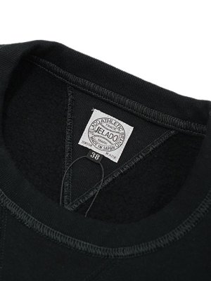 画像11: 【 JELADO（ジェラード） 】 電着フロッキープリントスウェット [ ILLINOIS ] [ Black  ]