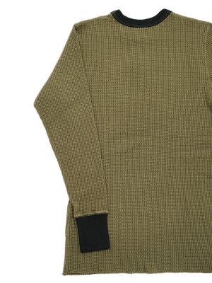 画像4: 【 JELADO（ジェラード） 】　10/- MEGA ツートンクルーネックメガサーマル [ ATHLETIC BRAND ] [ Coyote x Black ]