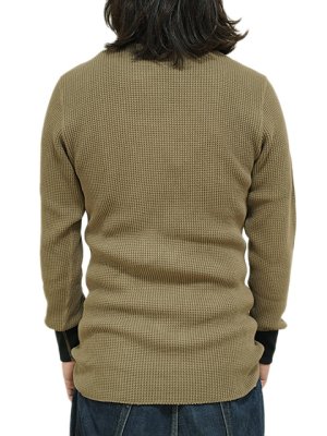 画像7: 【 JELADO（ジェラード） 】　10/- MEGA ツートンクルーネックメガサーマル [ ATHLETIC BRAND ] [ Black x Nachos ]