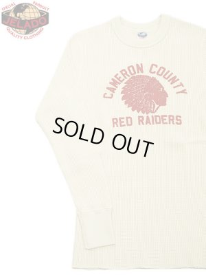 画像1: 【 JELADO（ジェラード） 】　10/- MEGA プリントメガサーマル [ Red Raiders Print ] [ Vanilla ]