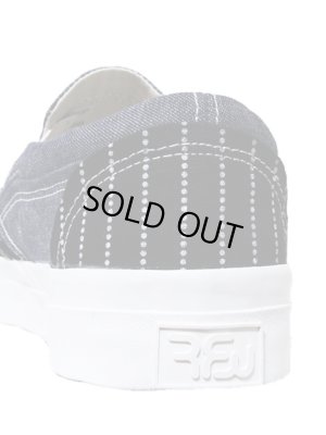 画像5: 【 JELADO×RHYTHM FOOTWEAR（ジェラード×リズムフットウエア） 】 　インディゴウォバッシュスリッポン　[ Nann Pizza ]