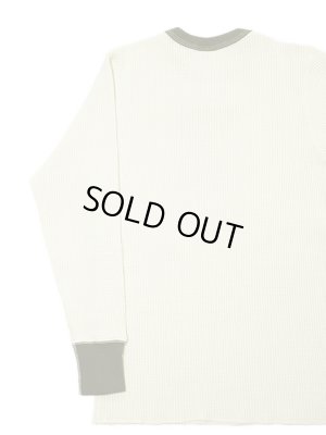 画像2: 【 JELADO（ジェラード） 】　10/- MEGA ツートンクルーネックメガサーマル [ ATHLETIC BRAND ] [ Olive x Vanilla ]