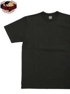 画像1: 【 JELADO（ジェラード） 】 半袖ヘヴィTシャツ  [ Heavy Weight Tee ] [ BLACK ] 【 メール便可 】 