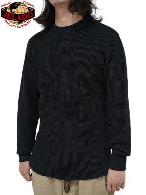 画像1: 【 JELADO（ジェラード） 】　10/- MEGA メガサーマル レギュラーフィット [ ATHLETIC BRAND ] [ Black ]