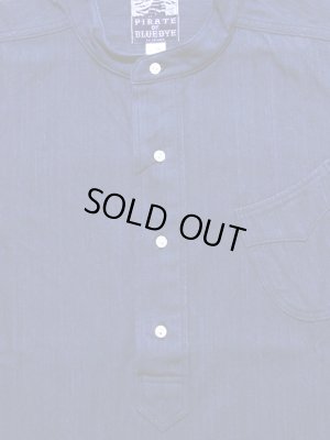 画像5: 【 JELADO（ジェラード） 】　七分袖バンドカラープルオーバーシャツ　[ Ploughman Shirts ]　[ Indigo ]